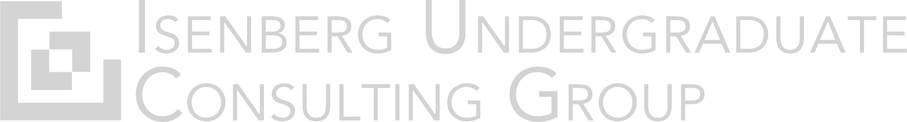 Isenberg Undergraduate Consulting Group